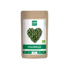 Chlorella Tablete Ecologice - proprietăți de detoxifiere, 250g / 500 tablete