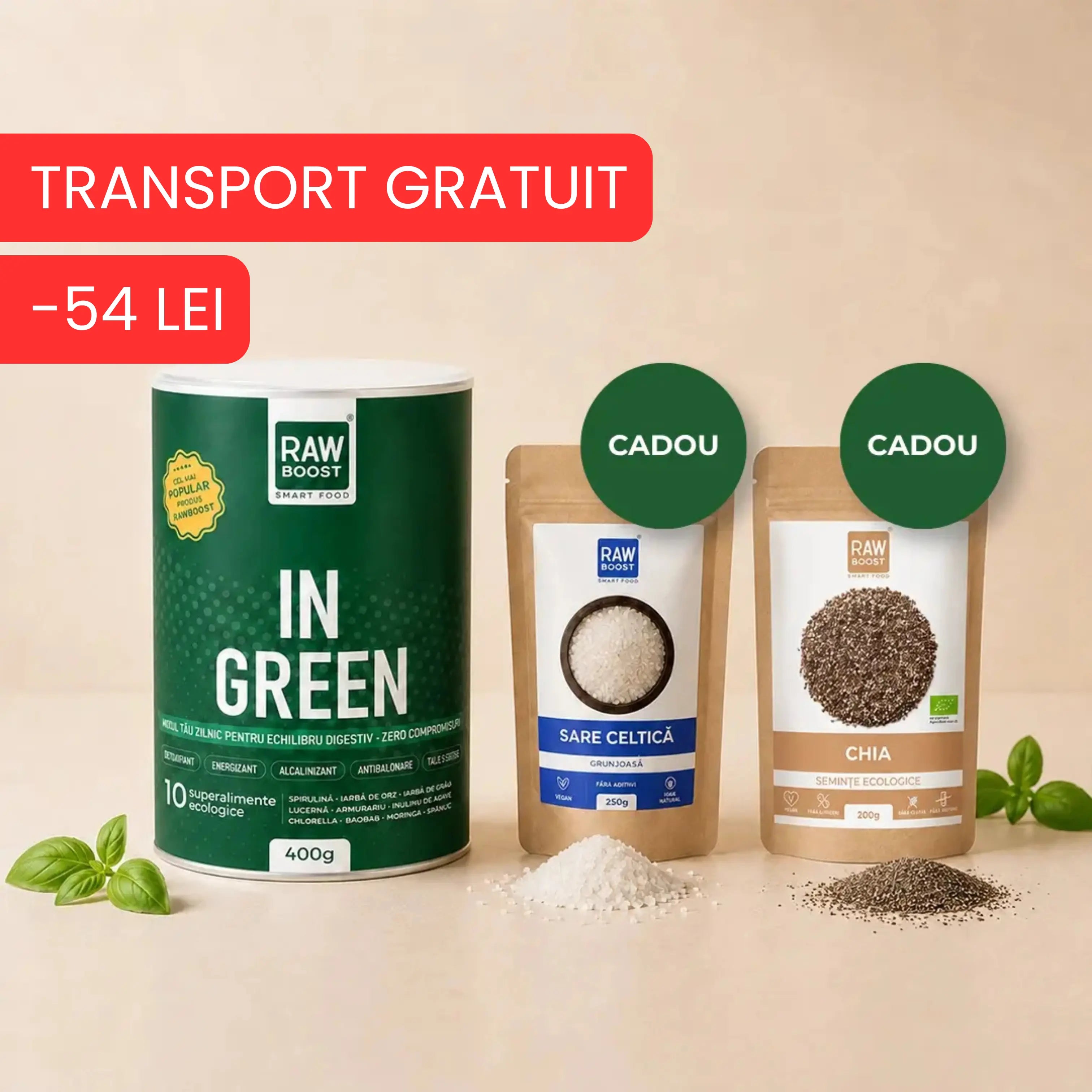 In Green 400g + Sare & Chia CADOU