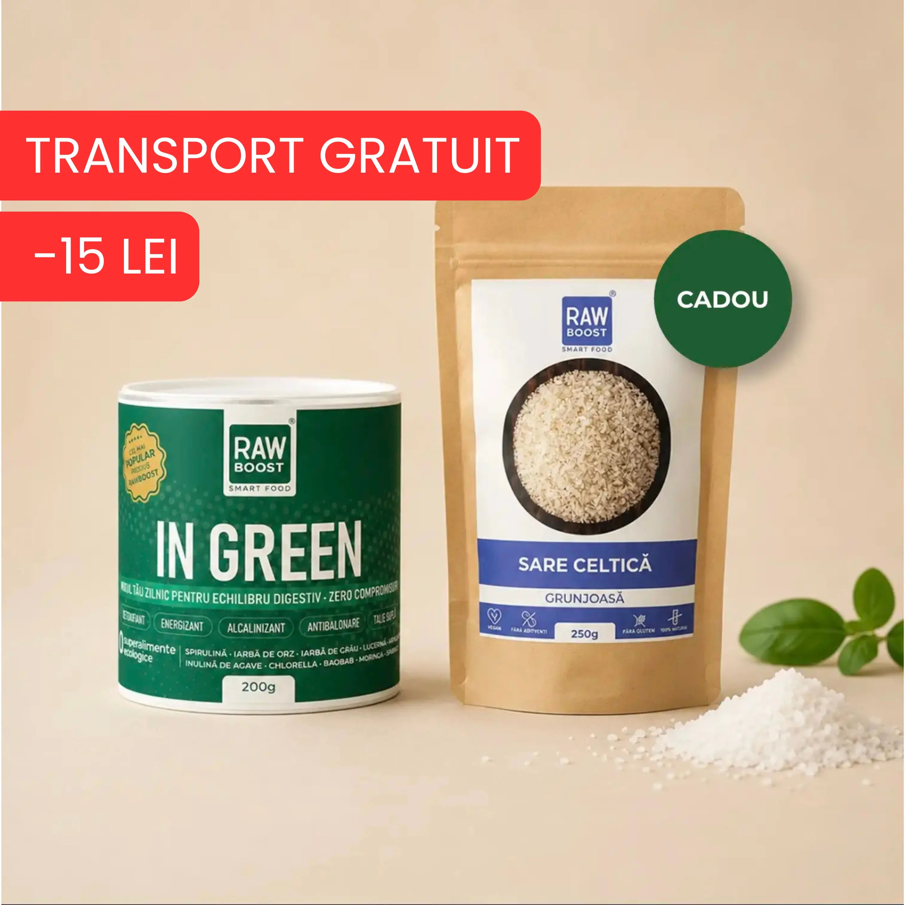 In Green + Sare Celtică CADOU