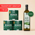 3x In Green 200g + Aloe Vera 1L CADOU