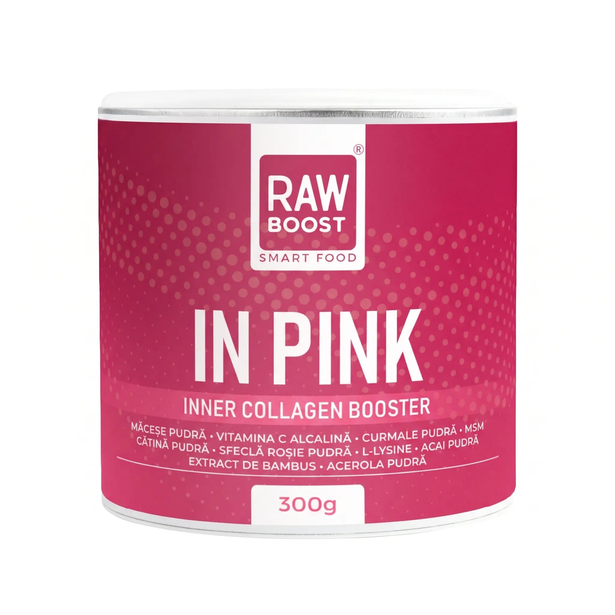 In Pink Inner Collagen Booster - Stimulează producția naturală de colagen, 300g