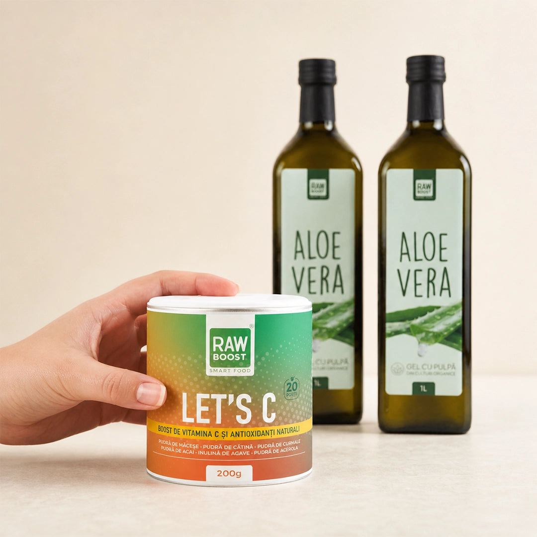 Pachet 2x Aloe Vera + CADOU Let's C 200g