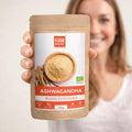Ashwagandha Pudră Ecologică - efecte antistres, antiinflamatoare și adaptogene, 125g