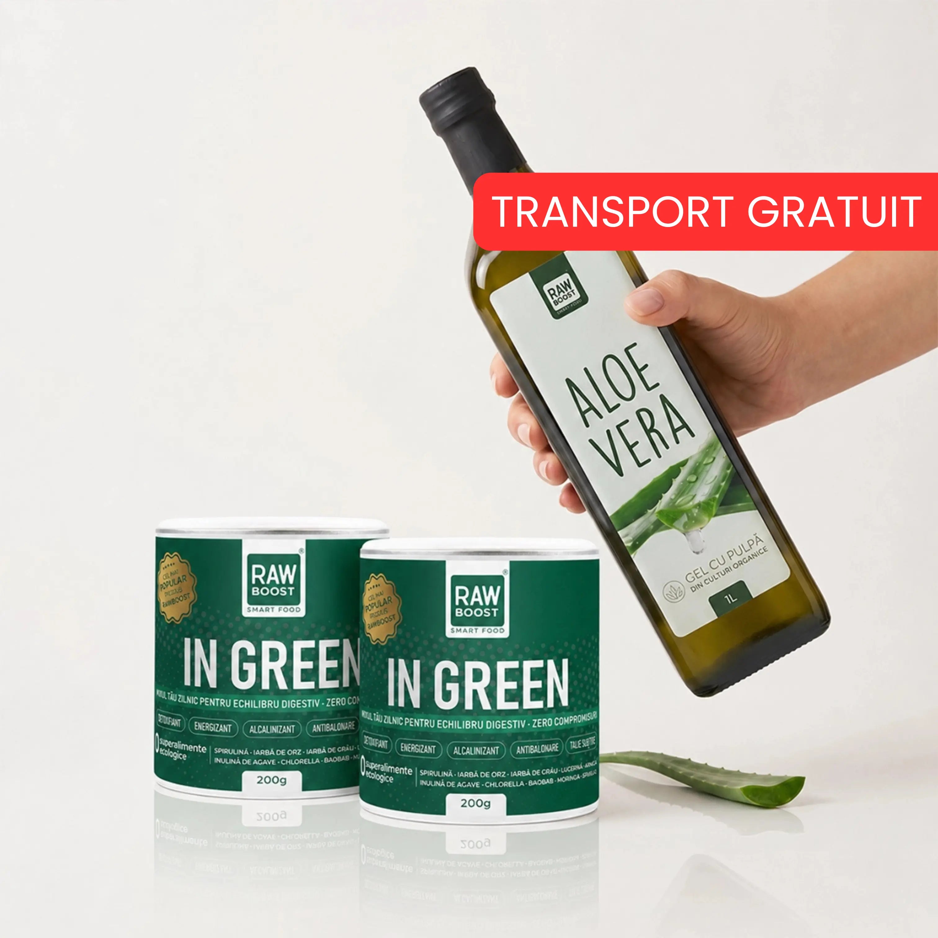 Pachet FRESH & FIT - 2x In Green + Aloe Vera