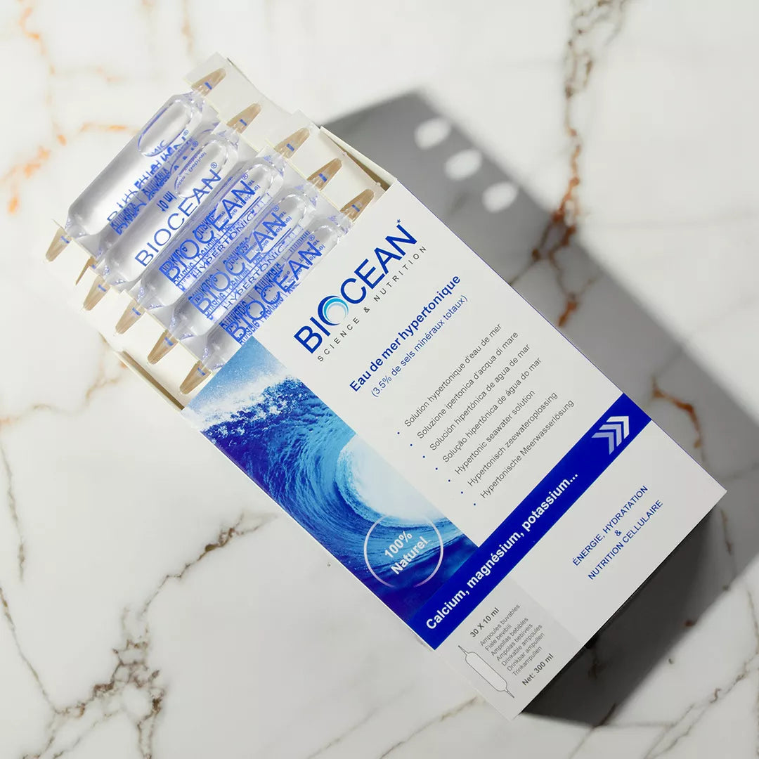 Plasma Marină Hypertonică - Energie, Hidratare și Nutriție Celulară, 30x10ml | Biocean