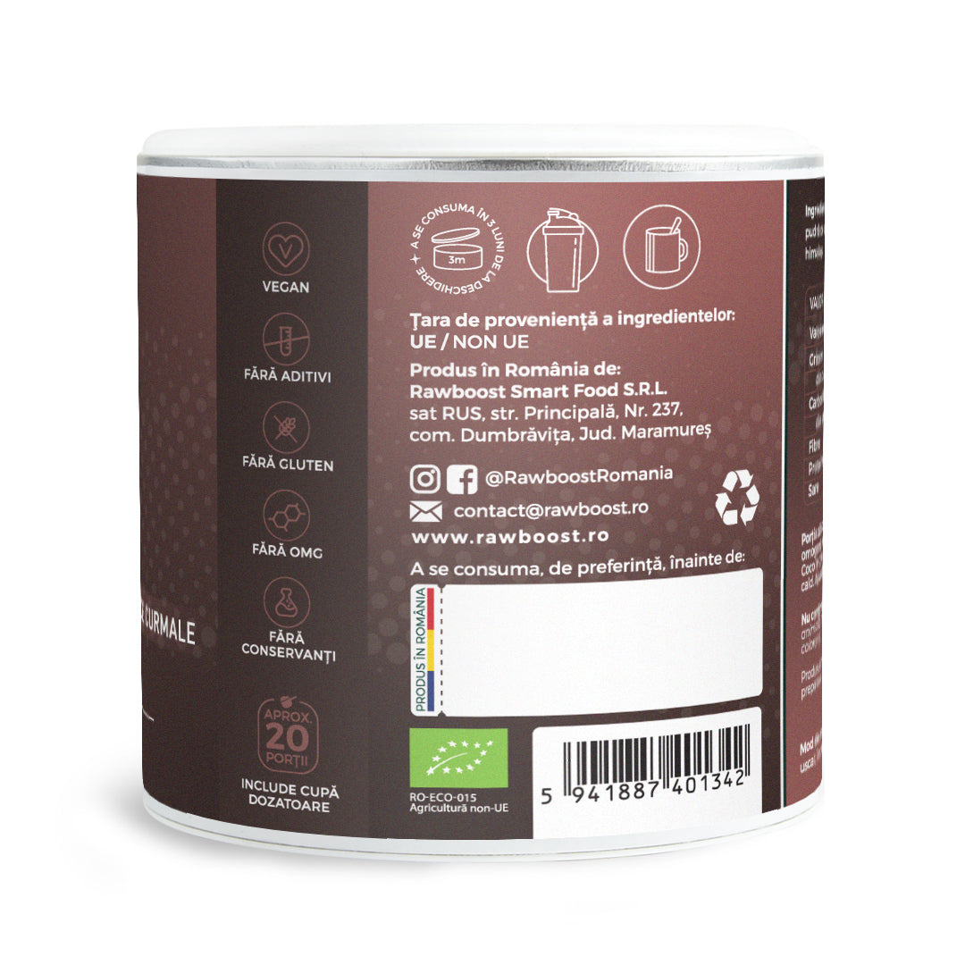 Choco Coco, ciocolată caldă ecologică - un deliciu curat pentru toată familia, 200g