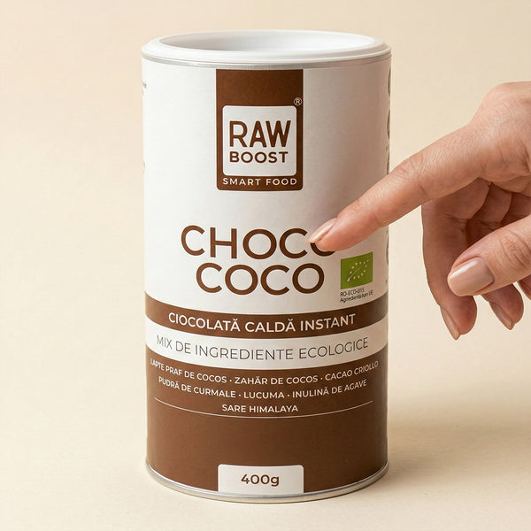 with★coco Choco Coco, ciocolată caldă ecologică - 400g – Rawboost.ro