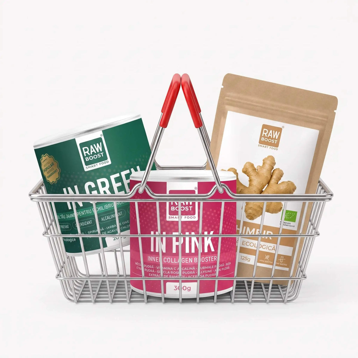Coșul 2 - In Green 200g + In Pink + Pudră de ghimbir