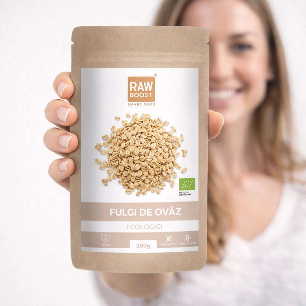 Fulgi de Ovăz Ecologici, 200g