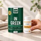 In Green 400g + Vitamina C Alcalină pulbere 100g CADOU