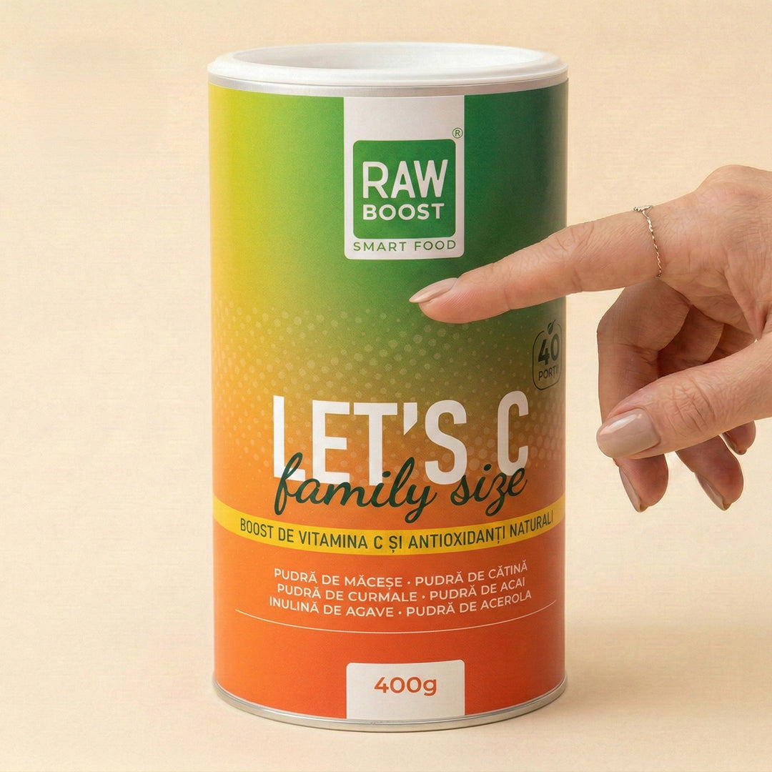 Let's C ECO - Boost De Vitamina C și Antioxidanți naturali, 400g