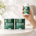 Pachet DETOXIFIANT - 2x In Green Mix Verde ECO + CADOU Spirulină 120tb