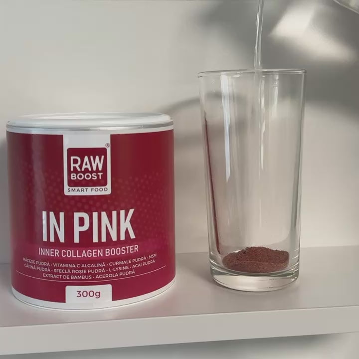 In Pink Inner Collagen Booster - Stimulează producția naturală de colagen, 300g