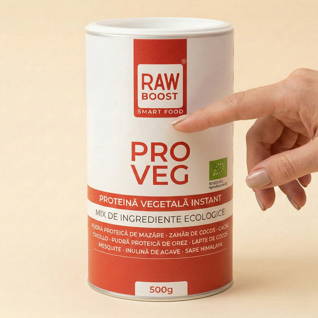 Pro Veg, Mix proteine vegetale - pentru creștere masă musculară / tonifiere, 500g