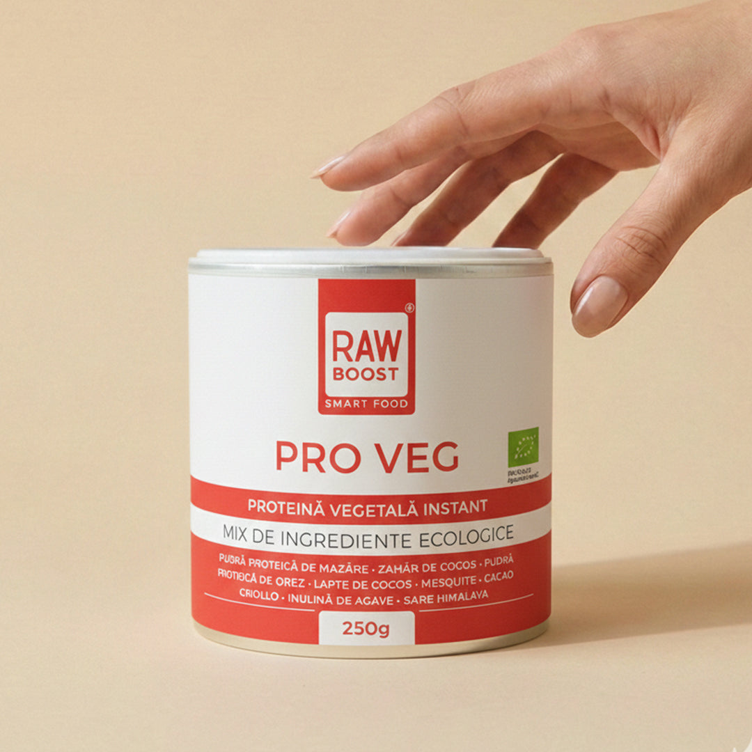 Pro Veg, Mix proteine vegetale - pentru creștere masă musculară / tonifiere, 250g