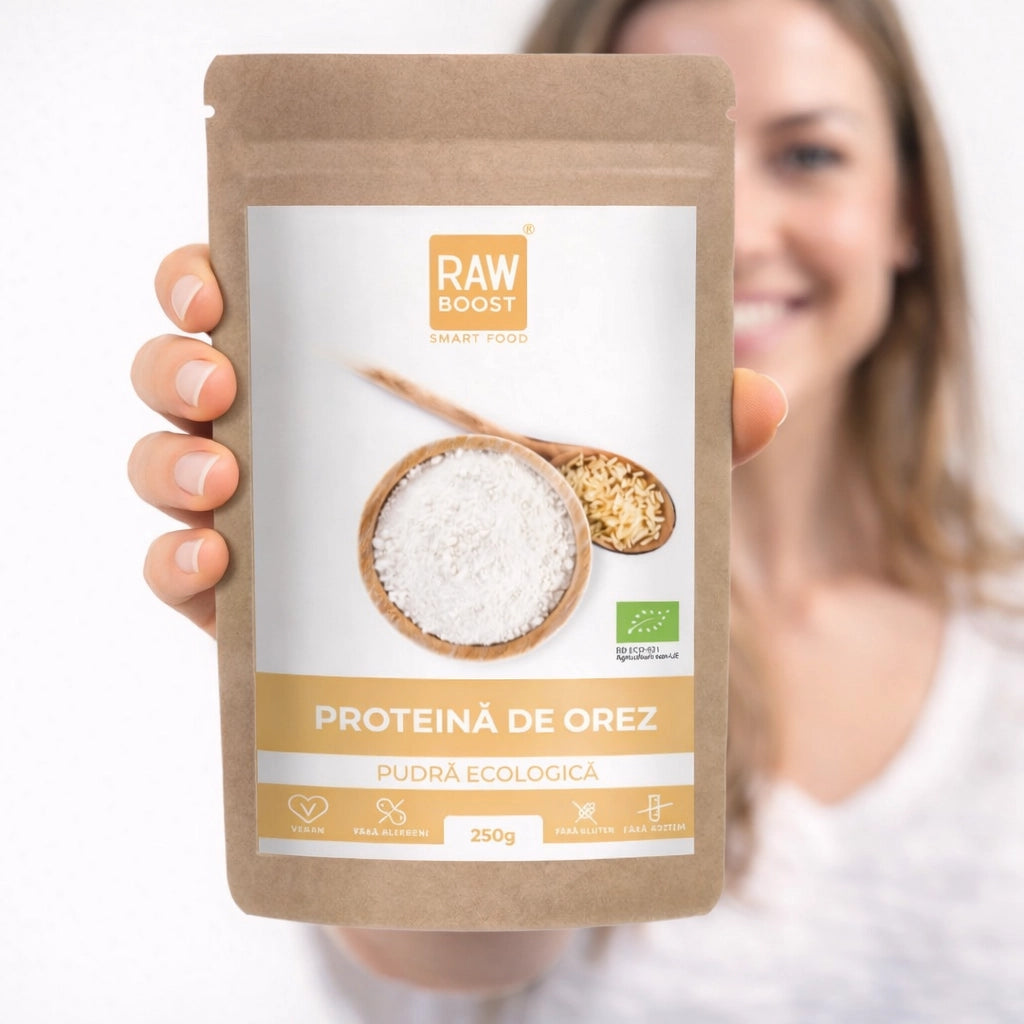 Proteină de Orez Pudră Ecologică, 250g