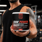 Raw Power, Creatină Monohidrată Micronizată 200 mesh, 300g | Rawboost