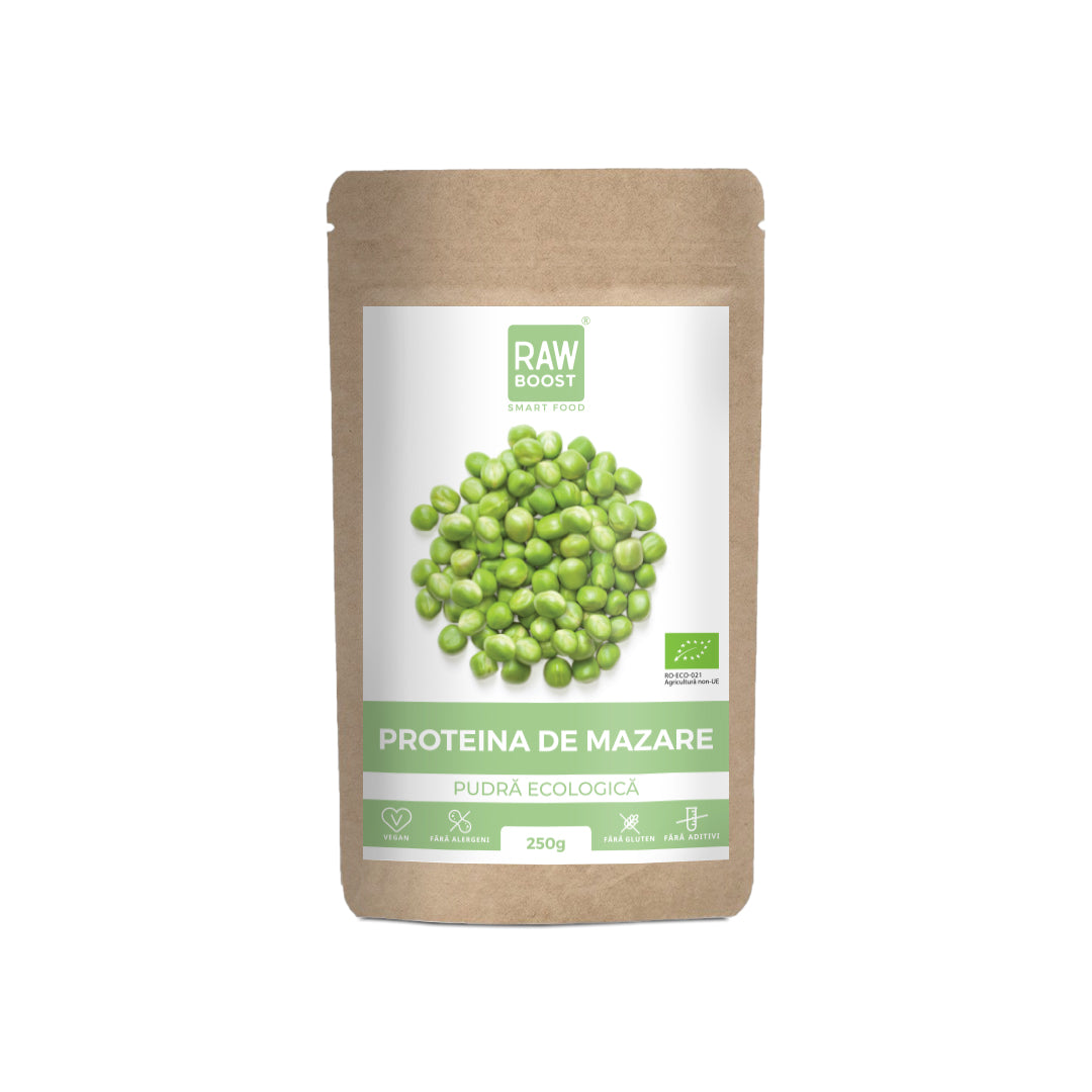 Proteină de Mazăre Pudră Ecologică, 250g