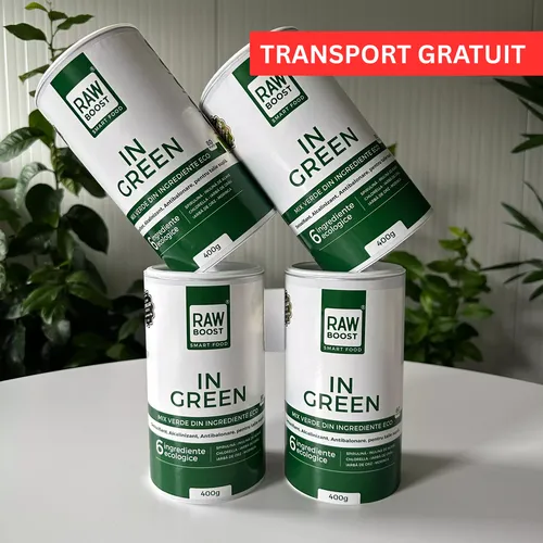 Pachet 3+1 CADOU In Green 400g | Rawboost