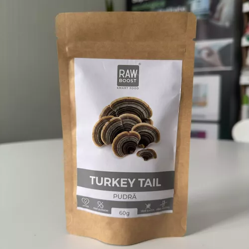 Turkey Tail Pudră 60g | Rawboost