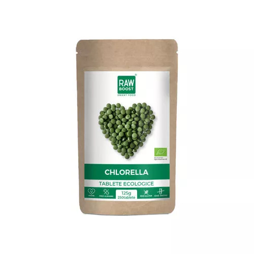 Chlorella Tablete Ecologice - proprietăți de detoxifiere