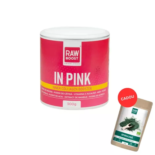 In Pink + CADOU Spirulina pudră 125g 