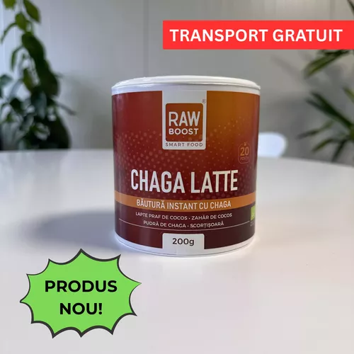 Chaga Latte - băutură instant ECO, 200g | Rawboost