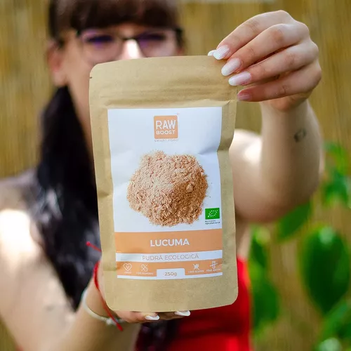 Lucuma pudră ecologică - îndulcitor natural ( amestec între caramel și nuci) 250g