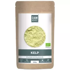 2+1 CADOU - Kelp Pudră Ecologică Crudă - poate contribui la menținerea sănătății tiroidei, 250g