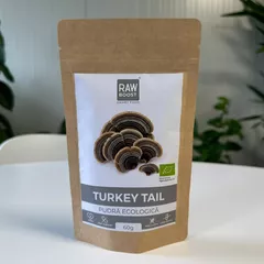 2+1 CADOU - Turkey Tail Pudră Ecologică 60g | Rawboost