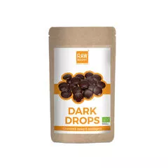 Dark Drops Ciocolată neagră ecologică vegană, 90g 