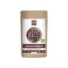 Cacao Criollo Boabe Crude Ecologice - cea mai bogată sursă de antioxidanți, 100g
