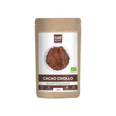 Cacao Criollo Pudră Crudă Ecologică, 125g