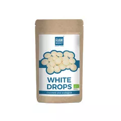 White Drops Ciocolată albă ecologică vegană, 90g