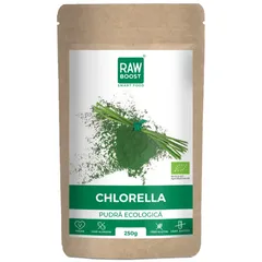 Chlorella Pudră Ecologică - proprietăți de detoxifiere,  250g