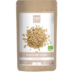Fulgi de ovăz ecologici - ajută la menținerea unui tract digestiv sănătos, 200g 