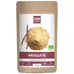 Mesquite Pudră Crudă Ecologică - îndulcitor natural ( amestec de caramel și vanilie) 250g