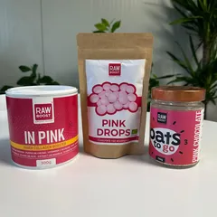 Pink Pack + CADOU Oats To Go Pink, 110g | Rawboost