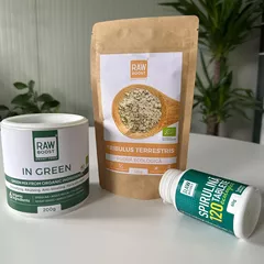 Virility Pack + CADOU Spirulina 120 tablete, 60g | Rawboost