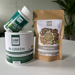 HydroBalance Trio Pack + CADOU Spirulina 120 tablete, 60g | Rawboost 